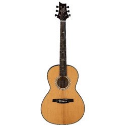 PRS SE P50E Parlor Acoustic Guitar w/ Pickup (Natural with Black Gold) inc Gig Bag