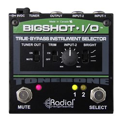 Radial Big Shot I/O True-Bypass Instrument Selector