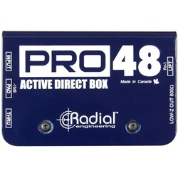Radial Pro48 Phantom Powered Active Direct Box