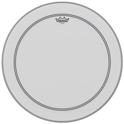 Remo P3-1120-C2 Powerstroke P3 Coated Bass Drumhead, 20" w/ Falam Patch