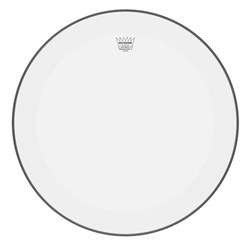 Remo P3-1324-C2 Powerstroke P3 Clear Bass Drumhead, 24" w/ Falam Patch