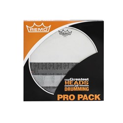 Remo PP-2580-BA Snare Maintenance Pro Pack 14" Amb Coated, 14 Amb Hazy w/ Wire