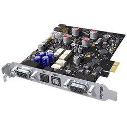 RME HDSPe AIO Pro 30-Channel PCI Express Card w/ Multi-Format I/O