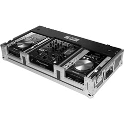 Road Ready RRCDJDNS10W Coffin Case for CDJ400 & 10" Mixer