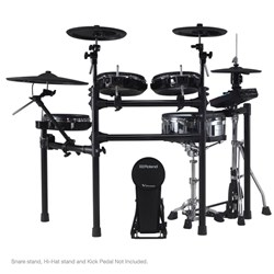 Roland TD27KV V-Drums Kit w/ All Mesh Pads, 2x Crashes, Digital Snare & Ride