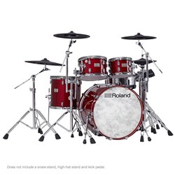 Roland VAD706 V-Drums Acoustic Design 5-Piece Wood Shell Kit w/ TD50X (Gloss Cherry)