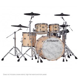 Roland VAD706 V-Drums Acoustic Design 5-Piece Wood Shell Kit w/ TD50X (Gloss Natural)