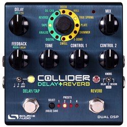 Source Audio Collider Stereo Delay + Reverb