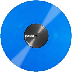 Serato Performance Vinyl: PAIR Blue Coloured