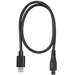 Shure AMV-LTG15 Replacement Micro-B to Lightning Cable for MV7 & MV88+ (15")