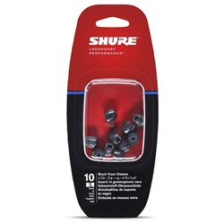 Shure EABKF1-10S Small Foam Sleeves for SE Series (5 Pair)