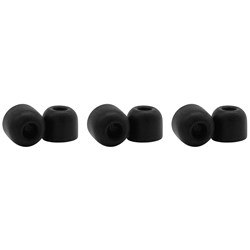 Shure EACYF1-6L Large Comply Series Black Foam Sleeves (3 Pair)