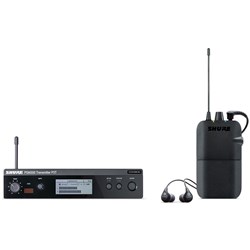 Shure PSM300 Wireless System w/ SE112-GR Earphones J10