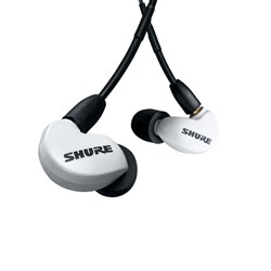 Shure Aonic 215 Sound Isolating Earphones w/ Universal Cable (White)