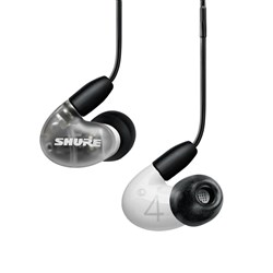 Shure Aonic 4 Sound Isolating Earphones w/ Universal Cable (White)