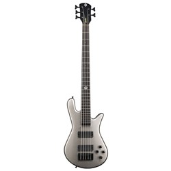 Spector NS Ethos 5-String Multi-Scale Electric Bass (Grey Metallic) w/ EMG Pickups