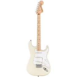 Squier Affinity Stratocaster Maple Fingerboard White Pickguard (Olympic White)