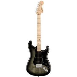 Squier Affinity Stratocaster FMT HSS Maple Fingerboard Black Pickguard (Black Burst)