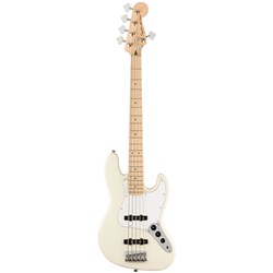 Squier Affinity Jazz Bass V Maple Fingerboard (Olympic White)