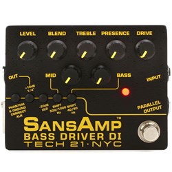 Tech 21 SansAmp Bass Driver DI Pedal