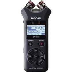 Tascam DR07X Stereo Handheld Digital Audio Recorder & USB Audio Interface