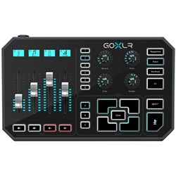 TC Helicon Go XLR 4-Channel Broadcast Mixer w/ Motorized Faders, Sound Board & Vocal FX