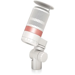 TC Helicon GoXLR Dynamic Broadcast Microphone w/ Integrated Pop Filter (White)