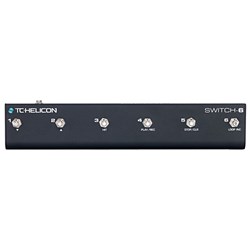 TC Helicon Switch-6 6-Button Footswitch for VoiceLive & Play Series FX Units