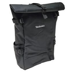 Technics Block Roll-Top Backpack (Black)