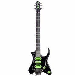 Traveler Guitar Valibrant 88 Deluxe Electric Guitar (Cosmic Black) inc Gig Bag