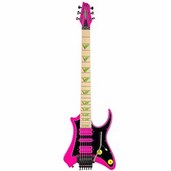 Traveler Guitar Valibrant 88 Deluxe Electric Guitar (Hot Pink) inc Gig Bag