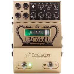 Two Notes Le Crunch Dual-Channel MIDI Guitar Tube Preamp Pedal