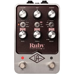 Universal Audio UAFX Ruby '63 Top Boost Amplifier Pedal