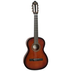 Valencia VC203 200 Series 3/4 Size Nylon String Guitar (Classic Sunburst)