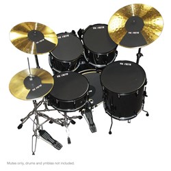 Vic Firth Drum & Cymbal Mute Prepack - 12", 13", 14", 16", 22", HiHat & Cymbal (2)