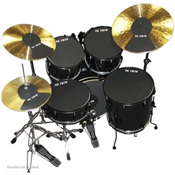 Vic Firth Drum & Cymbal Mute Prepack 10", 12", 14"(2), 20", Hi-Hat and Cymbal (2)