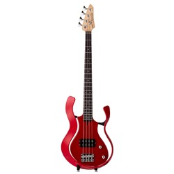 Vox VSB-1H Starstream Bass Guitar w/ Gig Bag (Red)