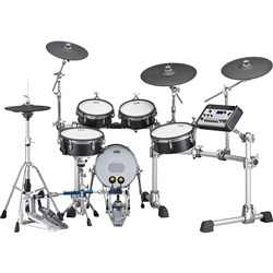 Yamaha DTX10K-X TCS Heads Electronic Drum Kit (Black Forest)