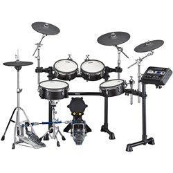 Yamaha DTX8K-X TCS Heads Electronic Drum Kit (Black Forest)