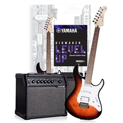 Yamaha Gigmaker Level Up Electric Guitar Pack (Old Violin Sunburst)