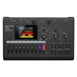 Zoom R12 Multi-Track Recorder Interface & Controller w/ 18 Built-In Synth Instruments