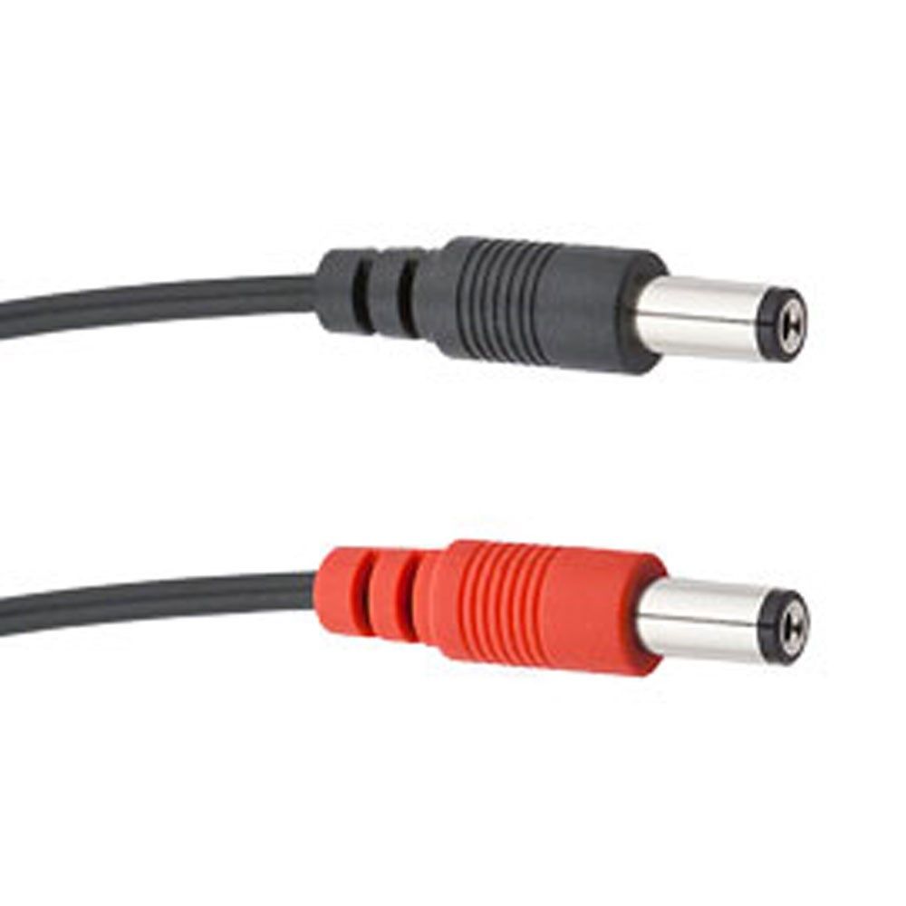 18 Voodoo Lab PPL6 2.5mm and 2.1mm Reverse Polarity Straight Barrel DC Cable Center Positive
