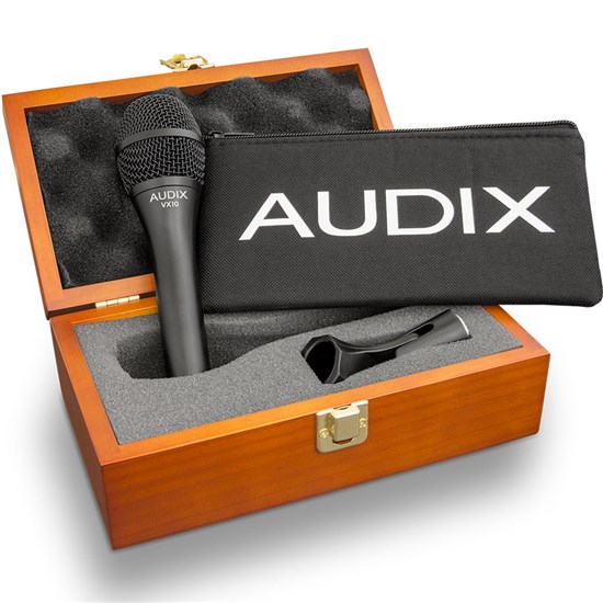 Audix VX10 Elite Condenser Vocal Microphone in Wooden Box