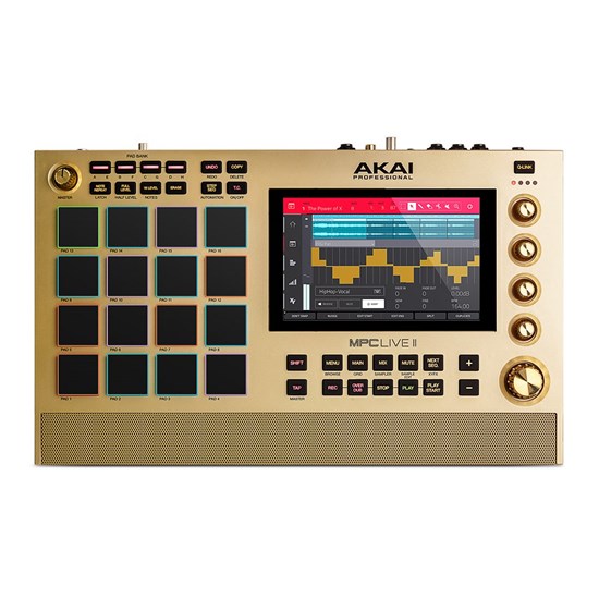 Akai MPC Live 2 Standalone Music Production Center LTD Edition Gold - Exclusive to Us
