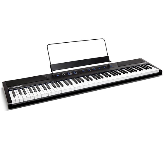 Yamaha P-125 Ultra Deluxe Piano Pack with Headphones, Stand, Bench,Keyboard  Cover,and Sustian Pedal
