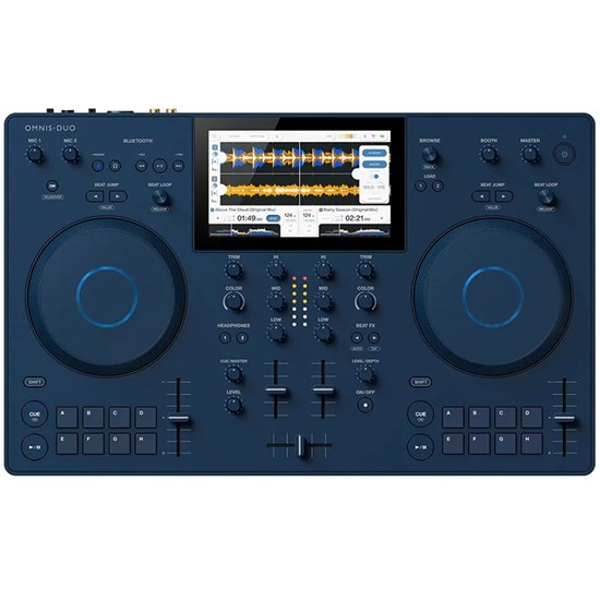 AlphaTheta OMNIS-DUO Portable All-in-One DJ System w/ Bluetooth Audio Input
