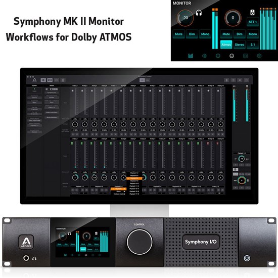 Apogee Symphony I/O MKII 16x16 SE Configuration Dante + PT HD Audio Interface