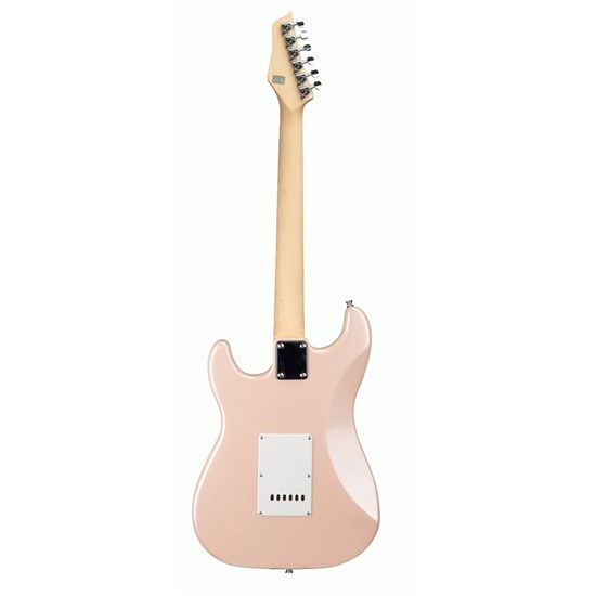 Ashton AG232PK SSS Electric Guitar w/ Gig Bag, Strap & Lead (Metallic Pink)