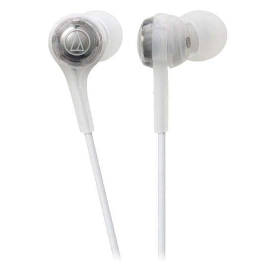 Audio Technica ATH CK200BT Wireless In-Ear Headphones (White)