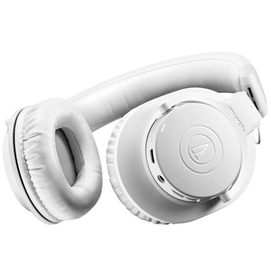Audio Technica ATH M20xBT Wireless Over-Ear Headphones w/ Bluetooth (White)